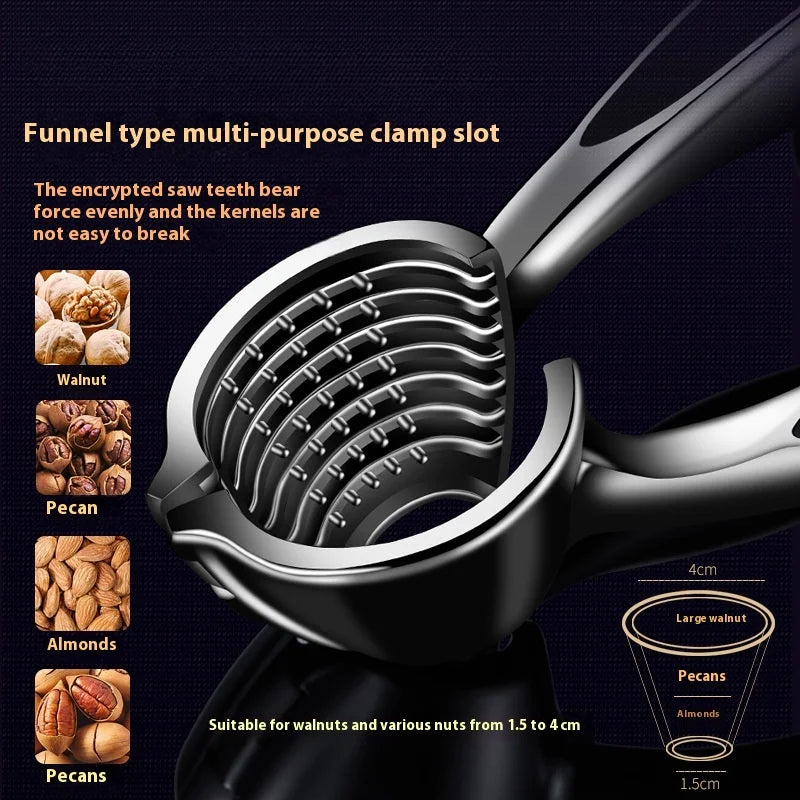Stainless steel Manual Nut Cracker Case Opener Walnut Opener