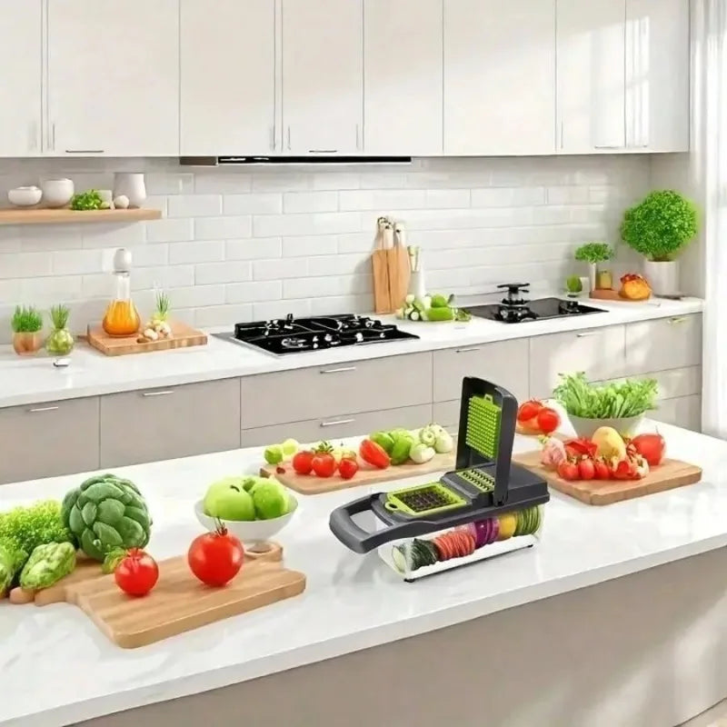 16-in-1 Multi-functional Vegetable Cutter Cross-border Kitchen Slicer