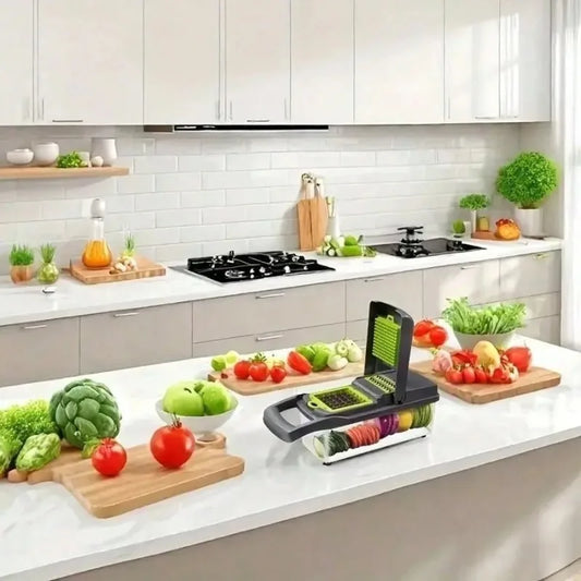 16-in-1 Multi-functional Vegetable Cutter Cross-border Kitchen Slicer