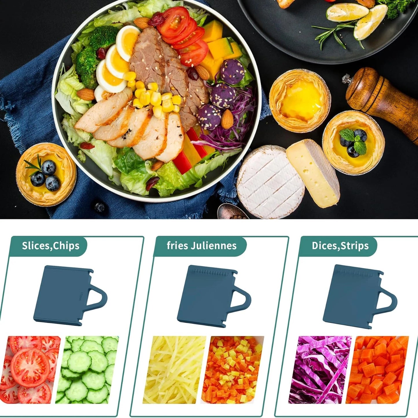 Manual Vegetable Cutter Potato Slicer Carrot Grater Shredder