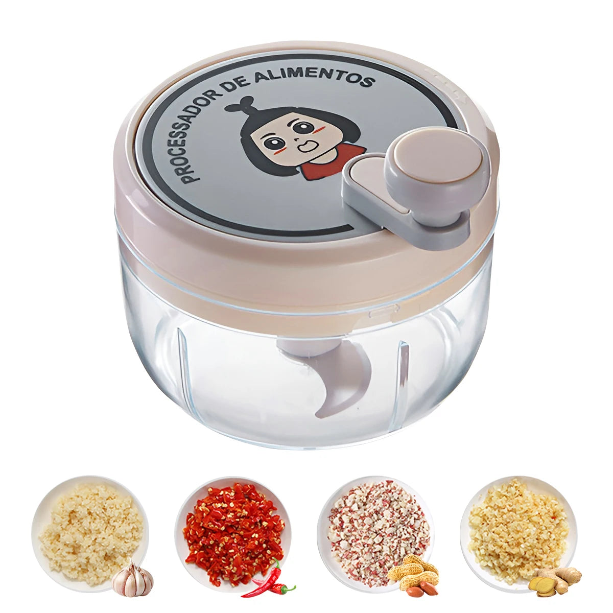 Garlic Crusher, Highly Efficient Masher Chopper for Home