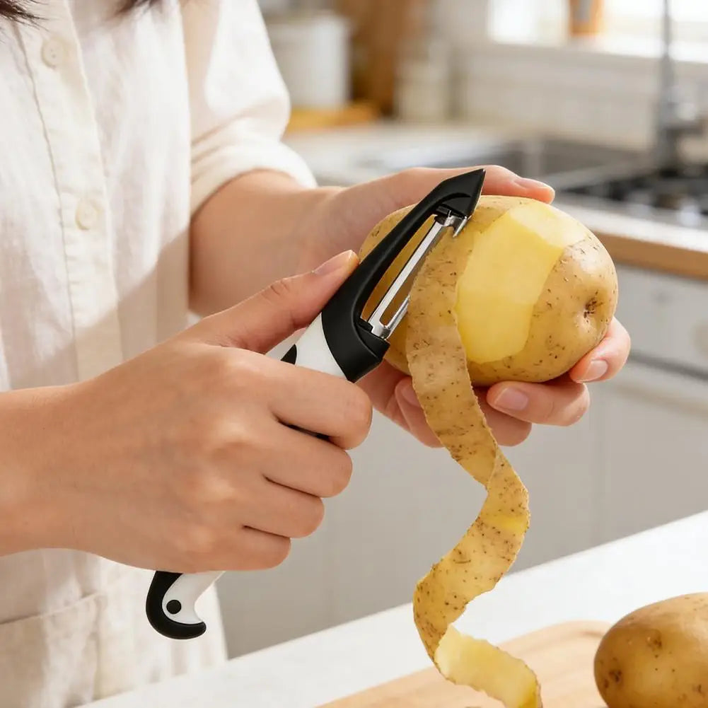 Vegetable Slicer Stainless Steel Peeler Knife
