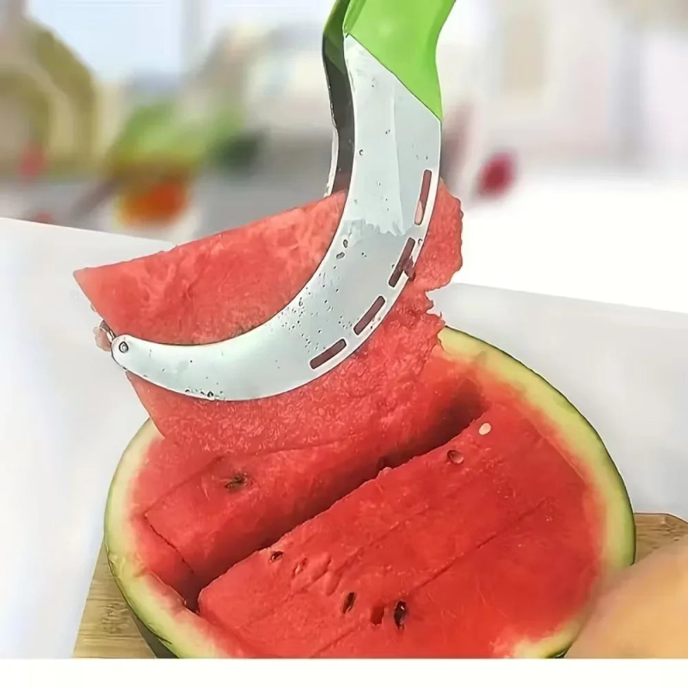 Watermelon slicer stainless steel soft fruit cutter