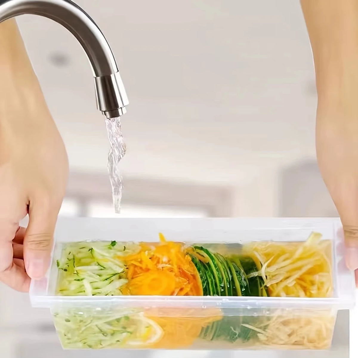 5-In-1 Multifunctional Vegetable Chopper & Slicer Durable