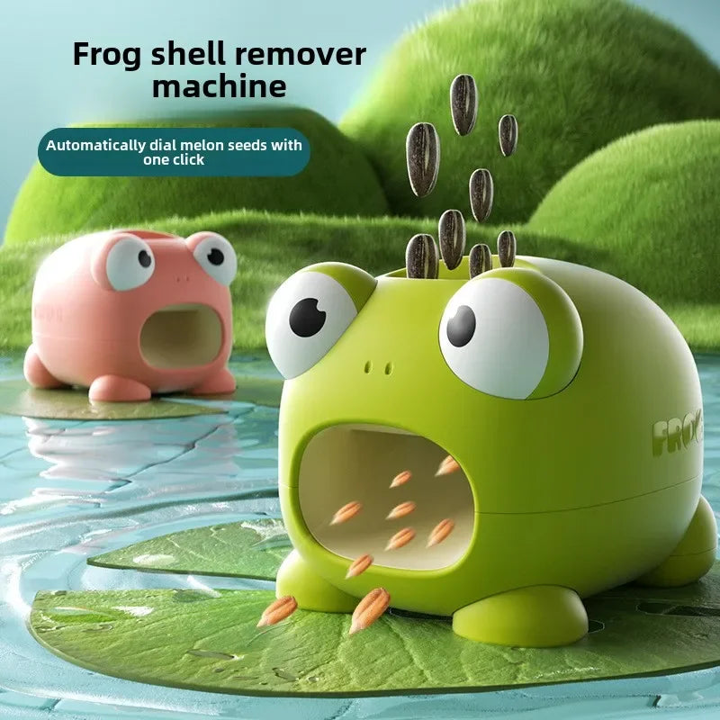 Rechargeable creative Frog Shaped Automatic Seed Sheller