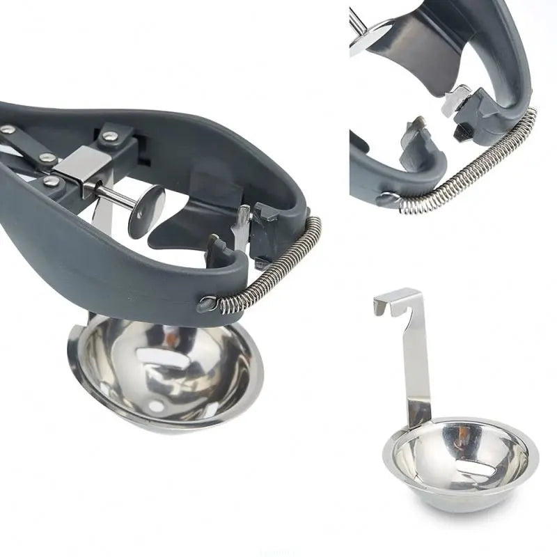 Egg Opener Tool Manual Stainless Steel Multifunction Cracker