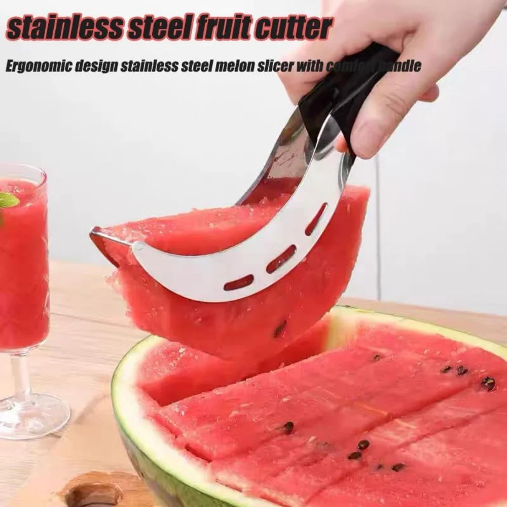 Watermelon slicer stainless steel soft fruit cutter
