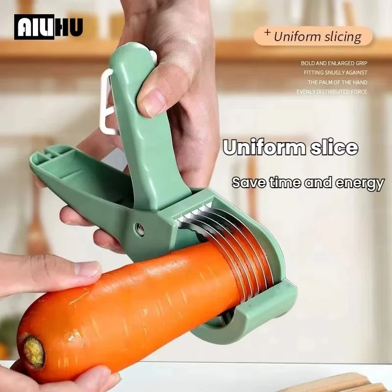 Kitchen Tools Stainless Steel Vegetable and Fruit Slicer