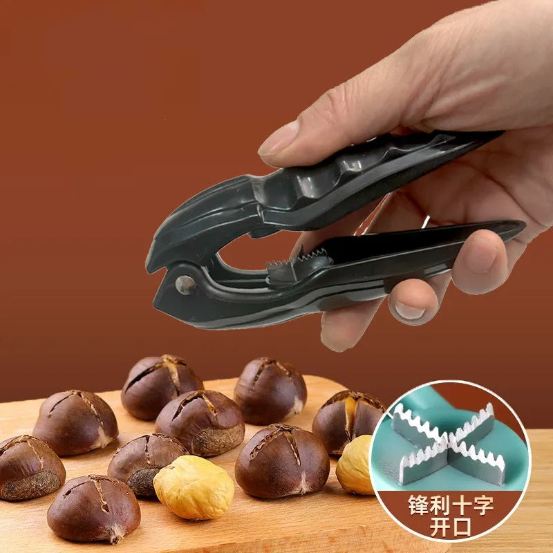 Stainless Steel Chestnut Clip Machine Nutcracker Opener