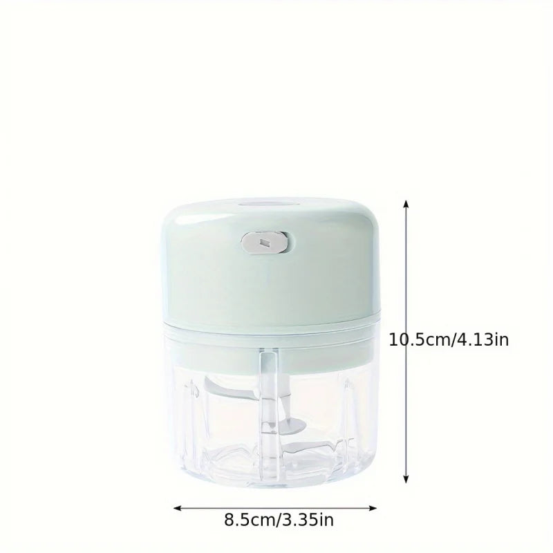 Electric Kitchen Food Chopper Mini Garlic Masher crusher
