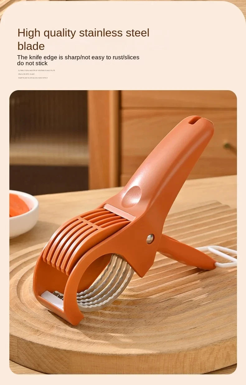 Kitchen Tools Stainless Steel Vegetable and Fruit Slicer