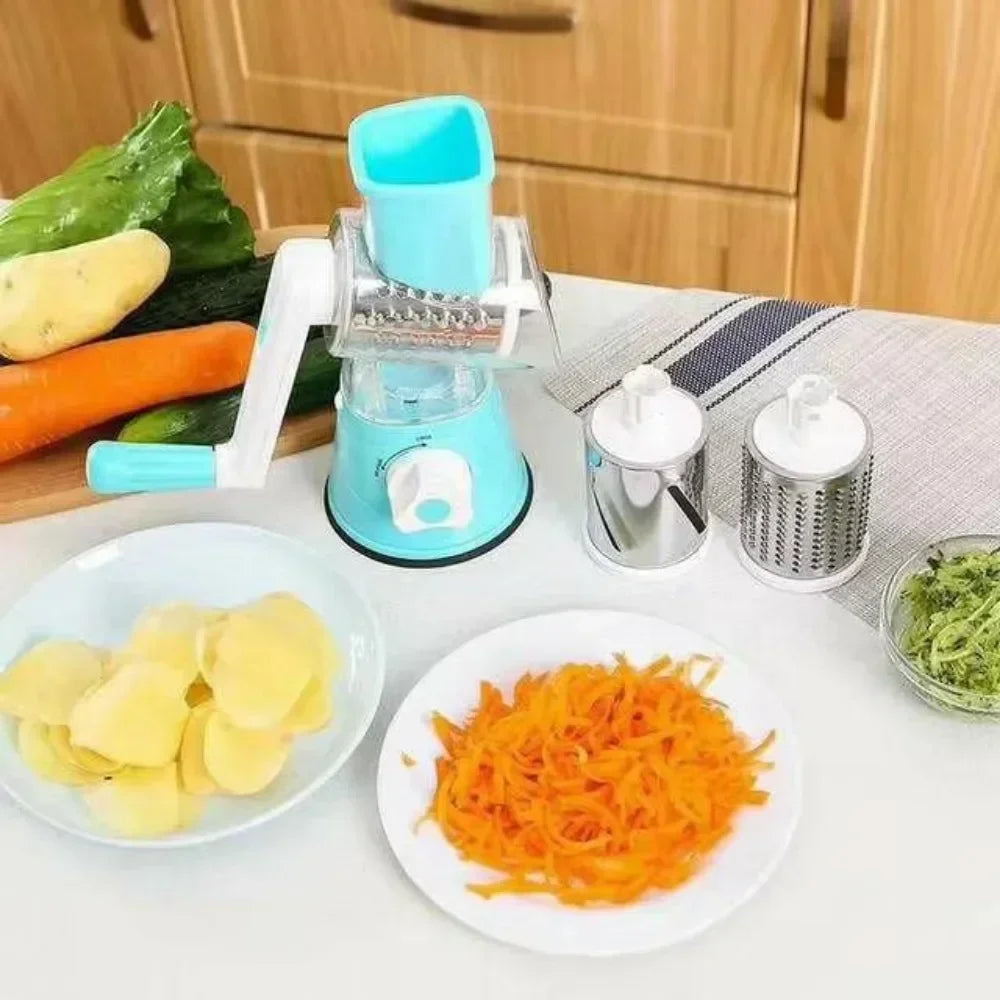 Vegetable Cutter & Slicer Manual Kitchen Cheese Chopper