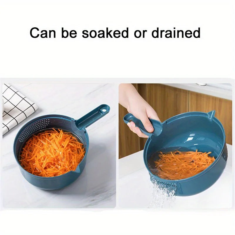 9-in-1 multifunctional vegetable chopper kitchen tool