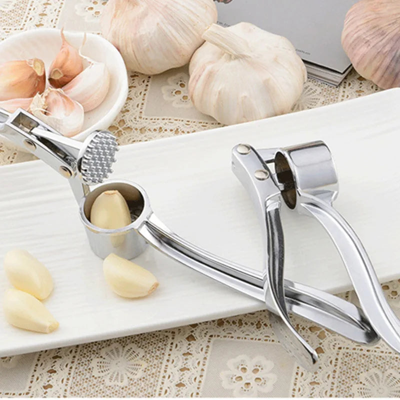 Garlic Press Crusher Mincer Kitchen Stainless Steel Smasher Kitchen Accessories