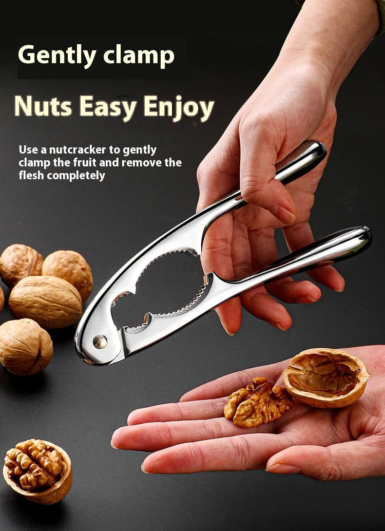 Stainless steel Manual Nut Cracker Case Opener Walnut Opener