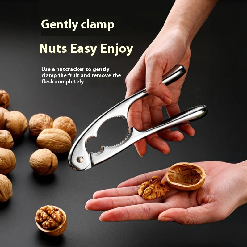 Stainless steel Manual Nut Cracker Case Opener Walnut Opener
