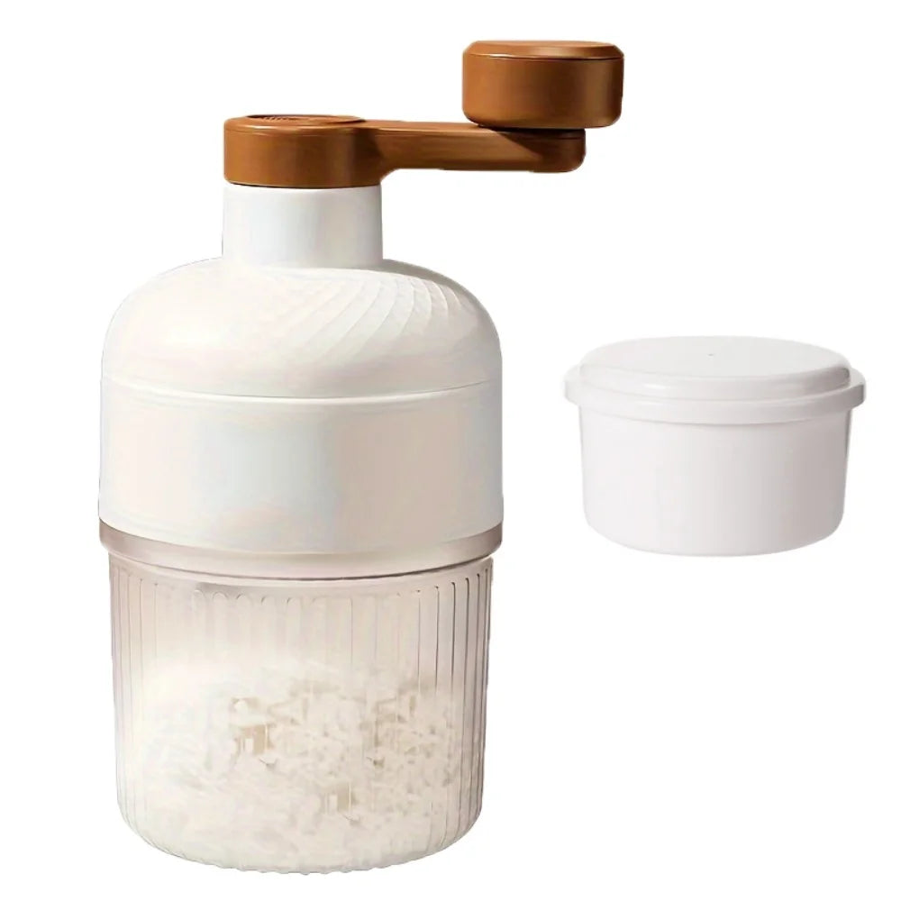 Shaved Ice Machine Snow Cone Machine Manual Portable Crusher