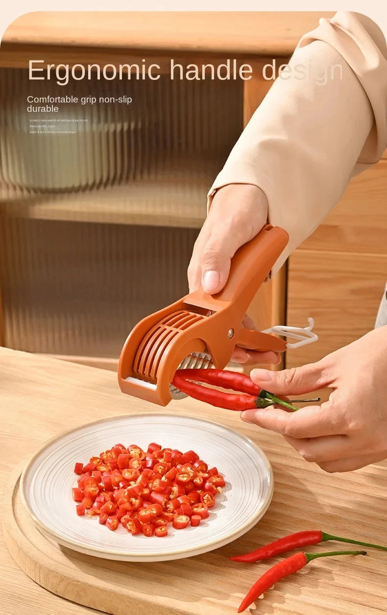 Kitchen Tools Stainless Steel Vegetable and Fruit Slicer
