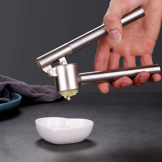 Garlic Press Mincer Stainless Steel Garlic Crusher for Kitchen