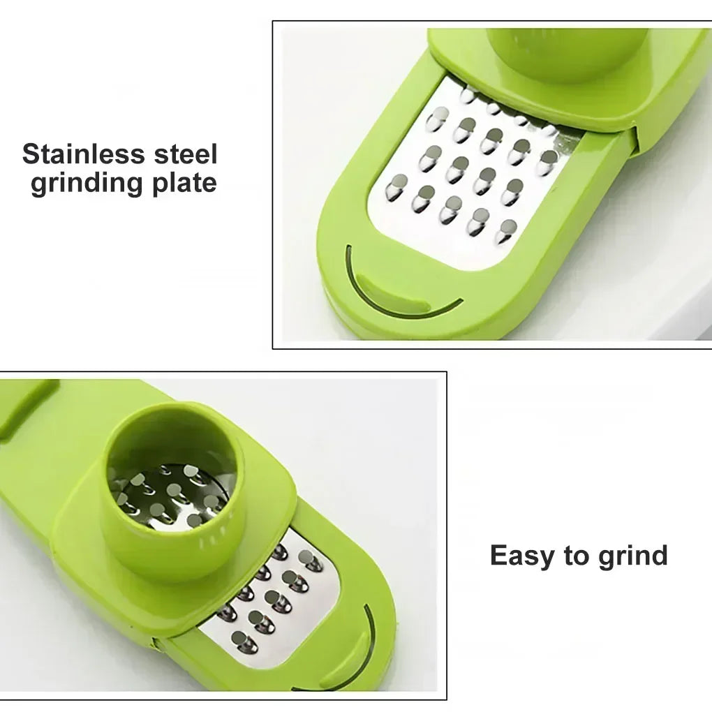 1-Piece Multifunctional Manual Garlic Crusher