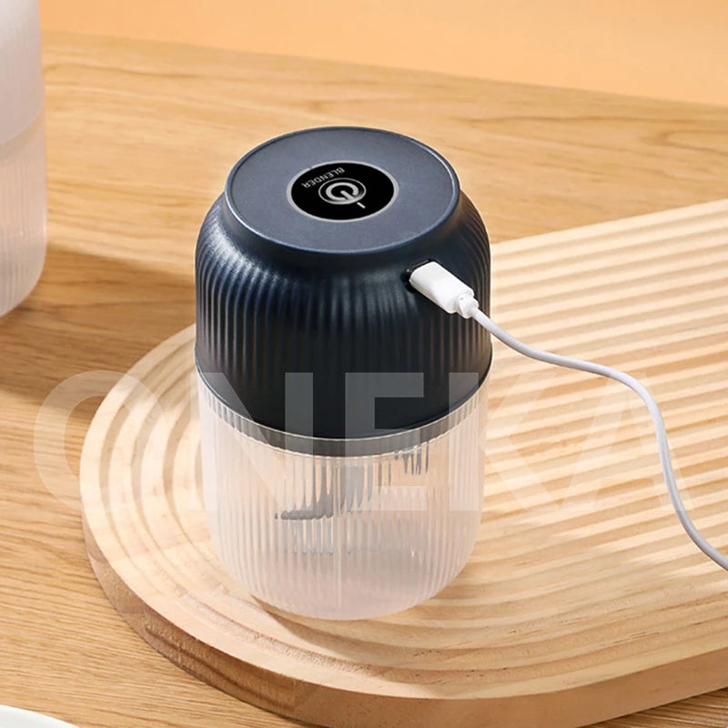 6-Blade Electric Mini Garlic Chopper