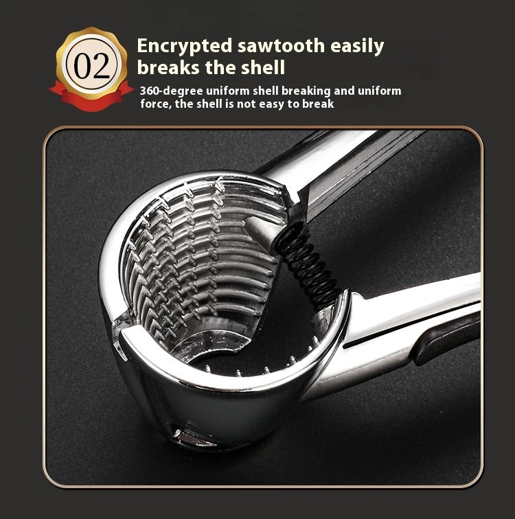 Stainless steel Manual Nut Cracker Case Opener Walnut Opener