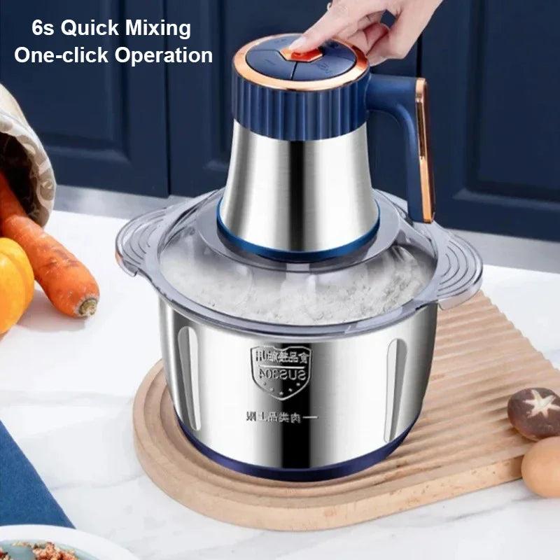 Electric Meat Grinder 5L Stainless Steel Meat Mincer