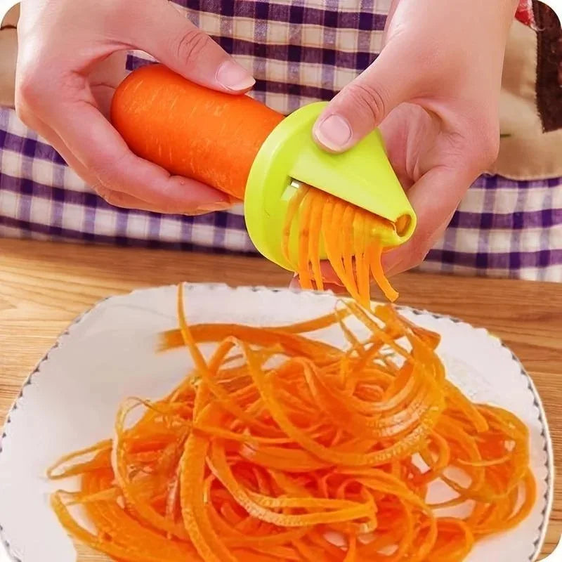 Kitchen Rotating ShredderSpiral Peeler Manual Vegetable Slicer