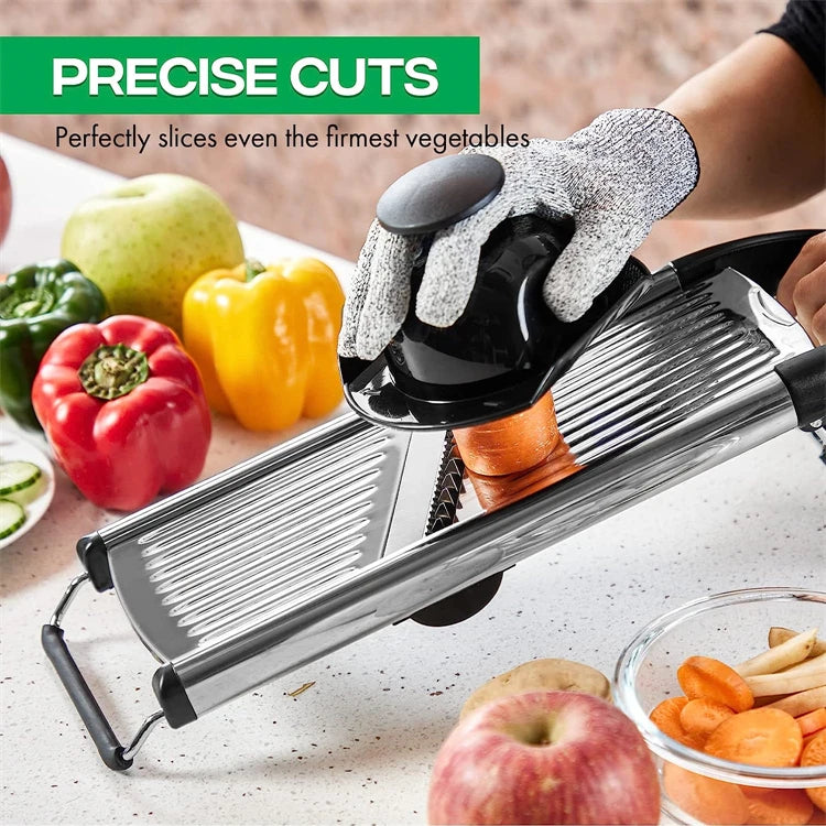 Adjustable Slicer Stainless Steel Vegetable Slicer Chopper Cutter