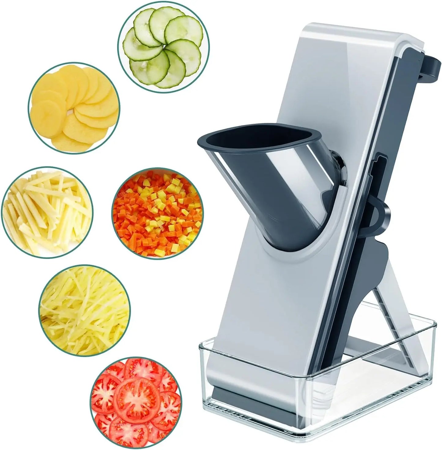 Manual Vegetable Cutter Potato Slicer Carrot Grater Shredder