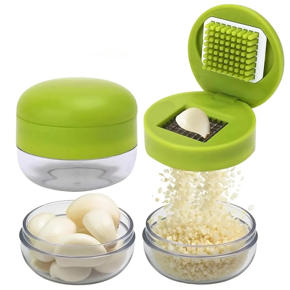 1PC Mini Manual Press Garlic Chopper Handheld