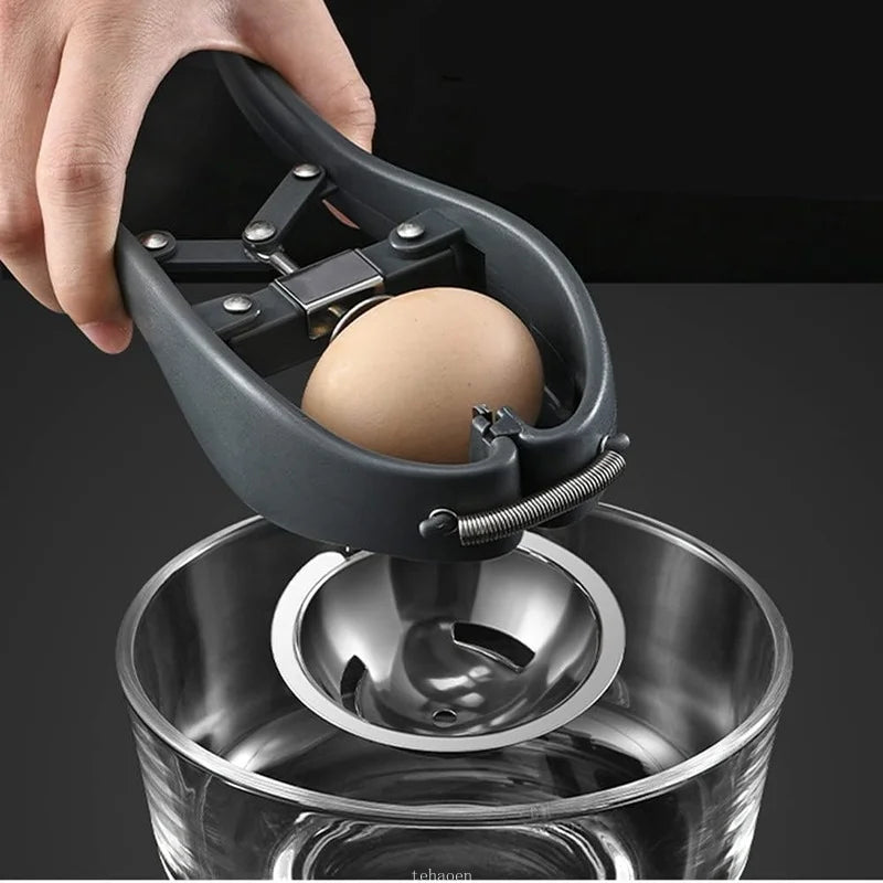 Egg Opener Tool Manual Stainless Steel Multifunction Cracker