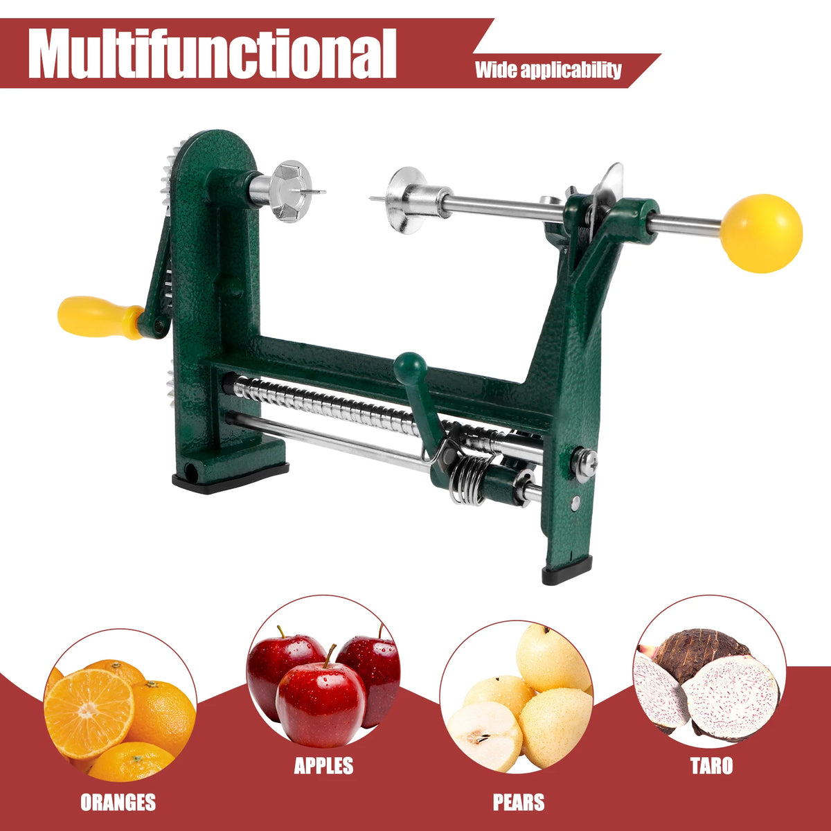 3 in 1 Apple Potato Peeler Versatile Fruit Peeler Slicing