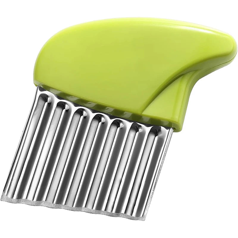 1 Pcs Crinkle Cutter Stainless Steel