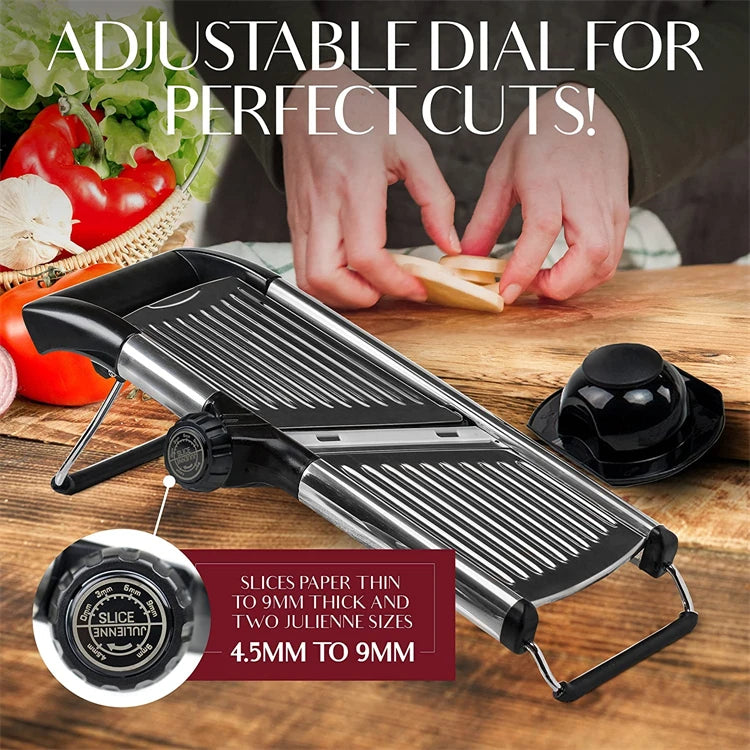 Adjustable Slicer Stainless Steel Vegetable Slicer Chopper Cutter