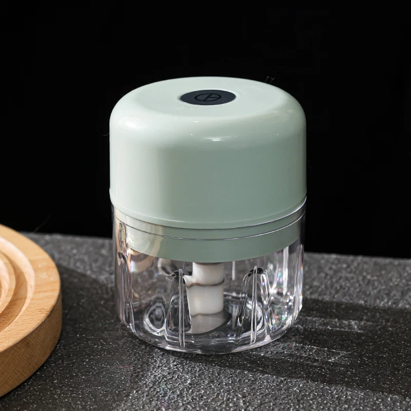 Electric Kitchen Food Chopper Mini Garlic Masher crusher