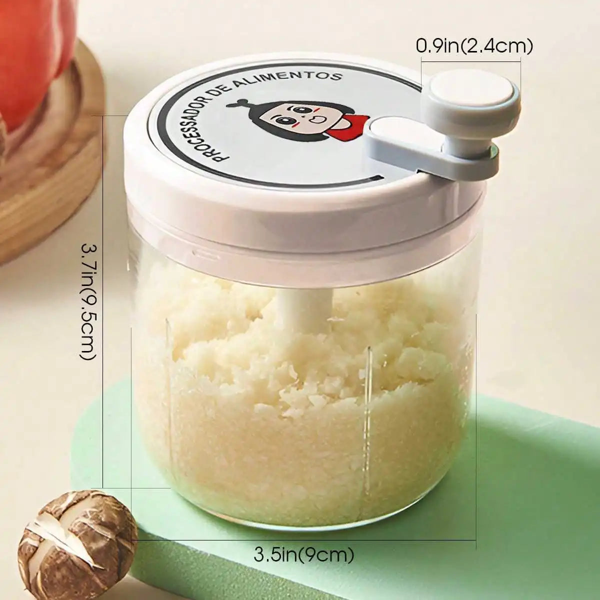 Garlic Crusher, Highly Efficient Masher Chopper for Home