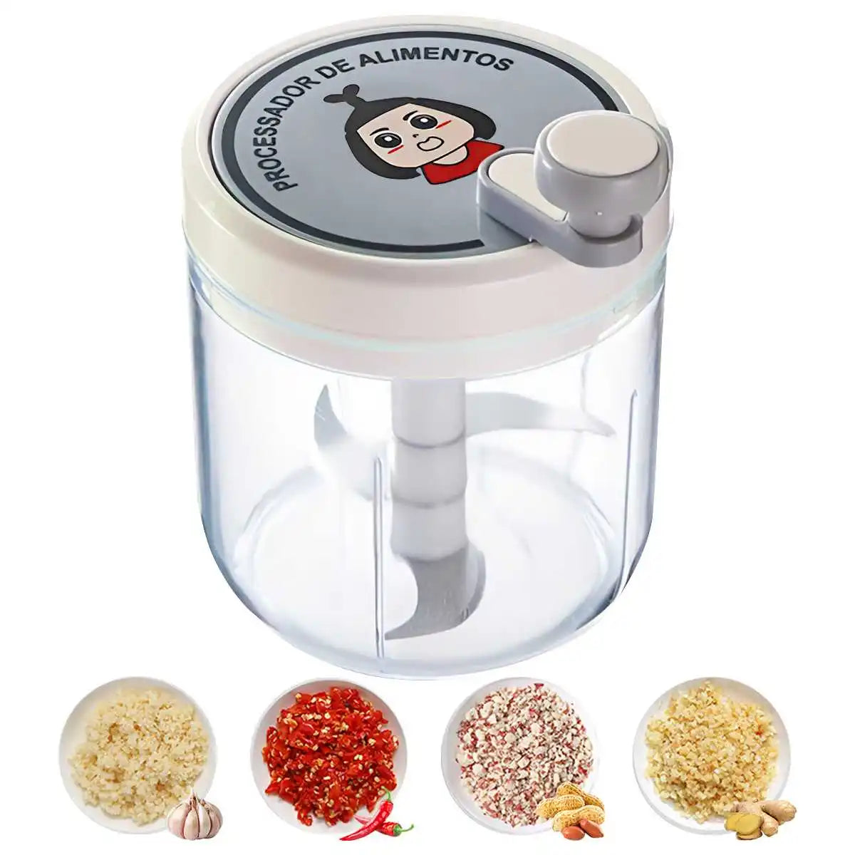 Garlic Crusher, Highly Efficient Masher Chopper for Home