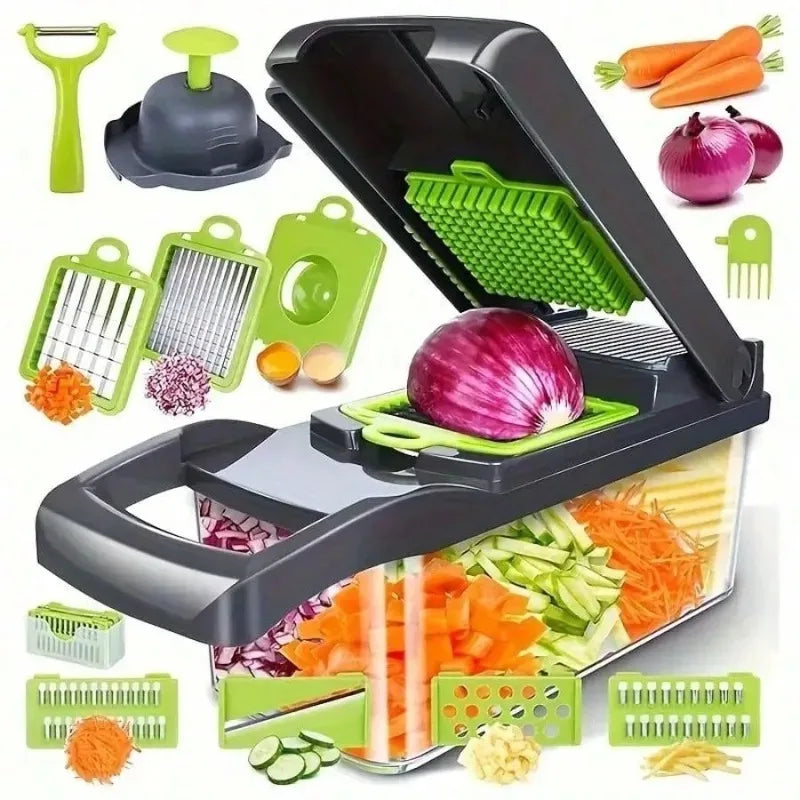 16-in-1 Multi-functional Vegetable Cutter Cross-border Kitchen Slicer