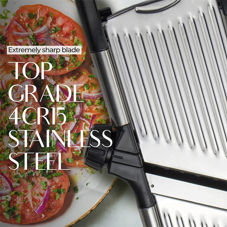 Adjustable Slicer Stainless Steel Vegetable Slicer Chopper Cutter