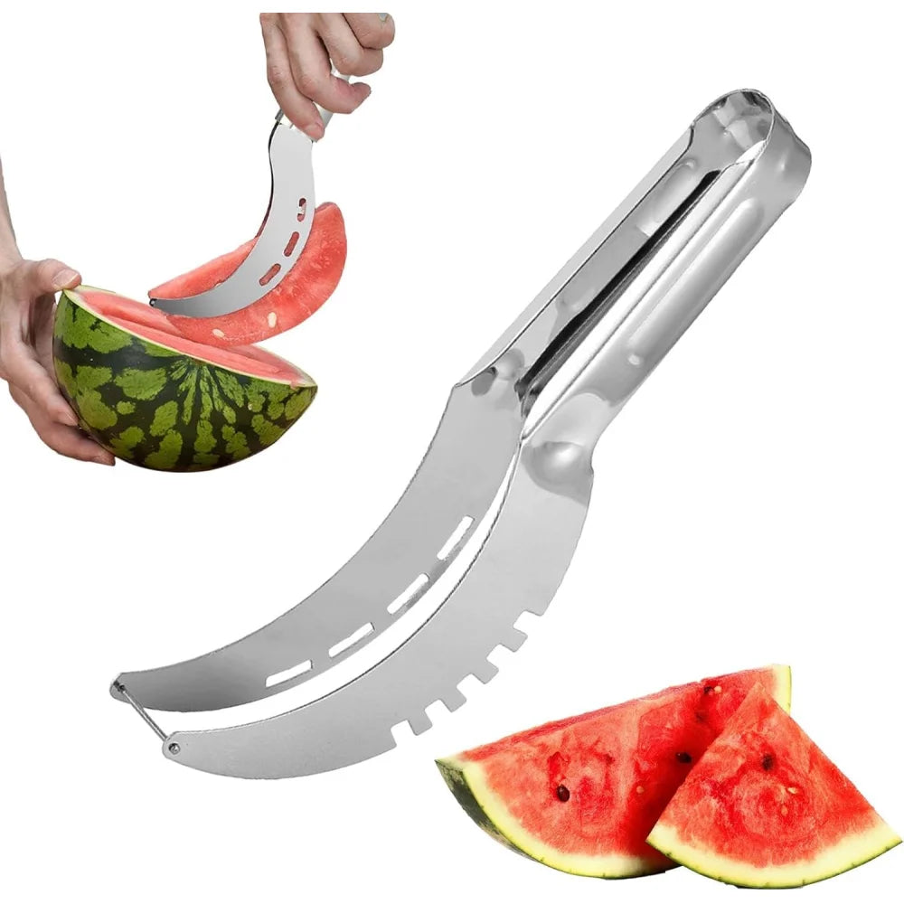 Watermelon slicer stainless steel soft fruit cutter