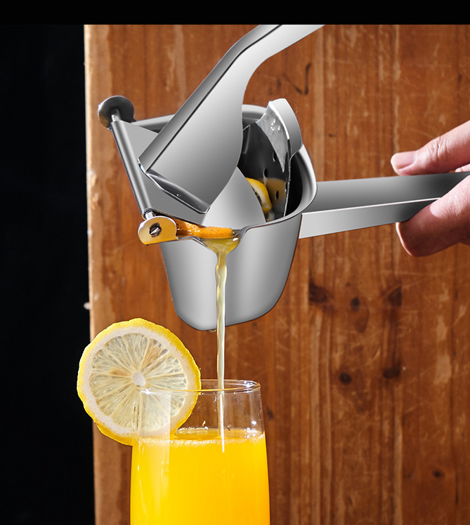 Stainless Steel Manual Lemon Clip Juicer Kitchen Juicer