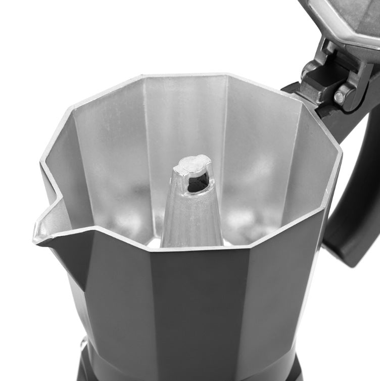 Aluminum Electric Heating Moka Pot Italian European Plug Coffee Making Machine