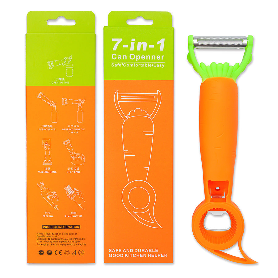 Creative Peeling And Shredding Seven In One Kitchen Tools Gadgets