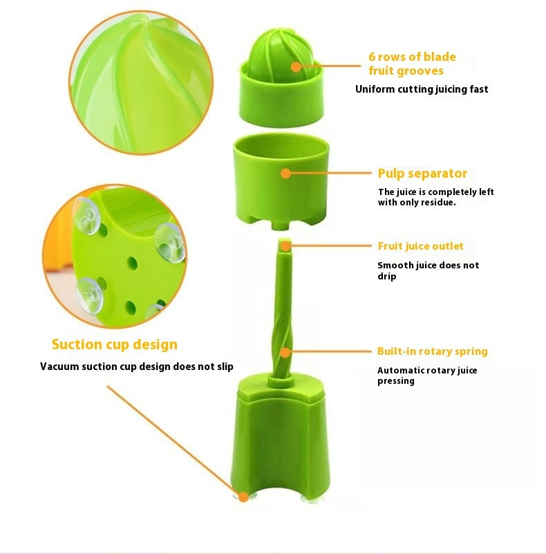 Household Thick And Portable Small Manual Multifunction Juicer