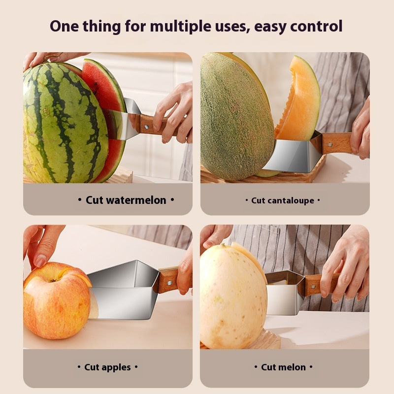 New Watermelon Splitter Watermelon Cutting Artifact 430 Stainless Steel