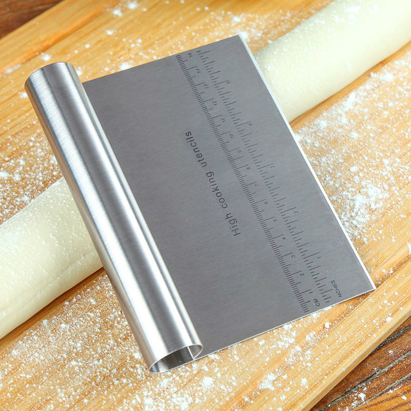 Stainless Steel Pastry Spatulas Cutter With Scale Pizza