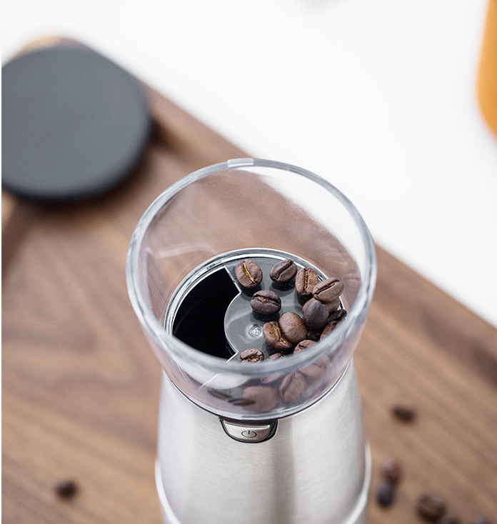 Electric Coffee Grinder Stainless Steel Adjustable Hand Grinder