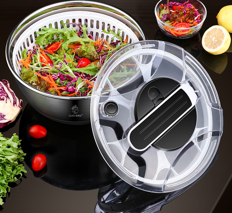 Stainless Steel Salad Vegetable Dehydrator Salad Drying Machine