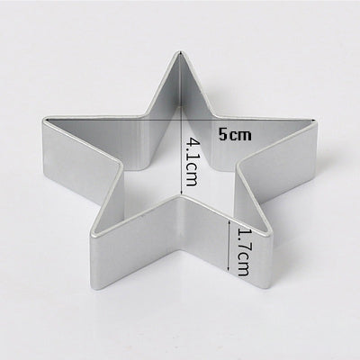 Aluminum Biscuit  Baking Tool Cake Mold Three-dimensional Printing Creative Pastry